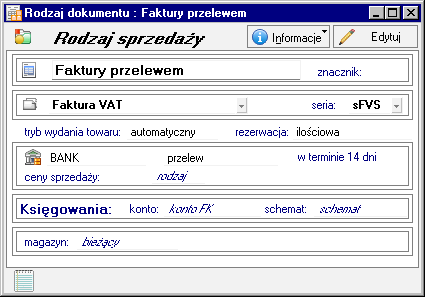 116 Podręcznik użytkownika Handel Pokaż symbol u góry strony i Pokaż symbol w lewym górnym rogu usytuowanie znaku będzie zależne od wartości wprowadzonych w pola określające wysokość, szerokość i