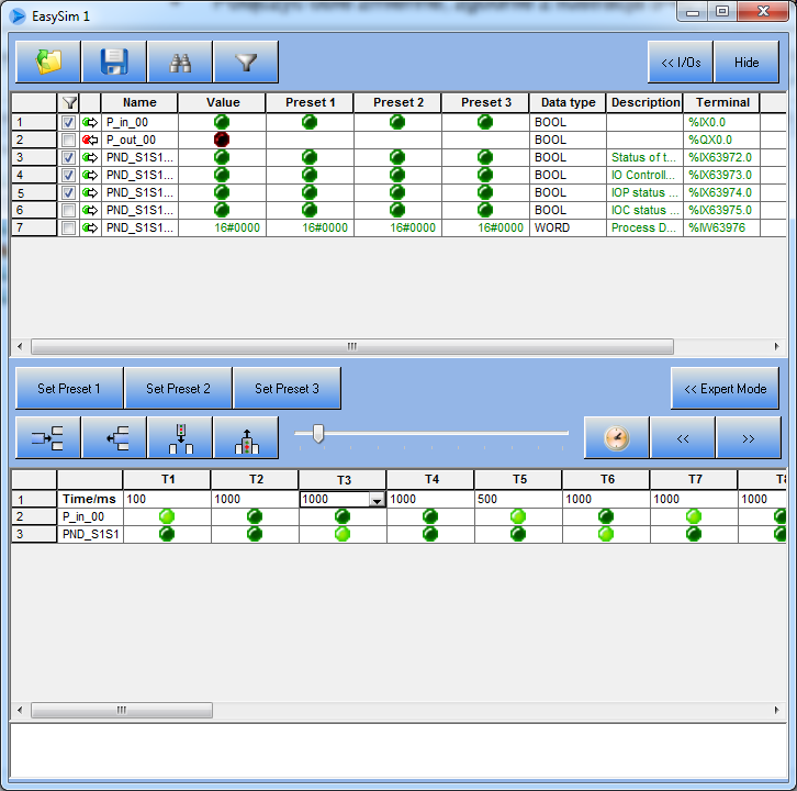 Środowisko PC WORX udostępnia wiele sterowników programowalnych z symulatorem programowym.