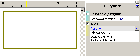 Lekcja 1: Wavin-NET 4 16.W tabeli danych w polu Plik mapy wyszukujemy nasz plik podkładu na dysku i otwieramy go. 17.Podkład zostaje wczytany do projektu.