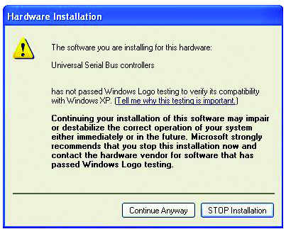 Problemy w systemie Windows XP Podczas instalacji aplikacji firmy innej niż Creative w systemie Windows XP jest wyświetlany komunikat błędu sprzątowego.