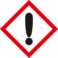 Strona: 2/8 Mniej niebezpieczne substancje/mieszaniny ze słowem sygnalizacyjnym: WARNING (UWAGA) oraz łatwozapalne substancje/mieszaniny do 125 ml lub 125 g nie muszą być oznaczane zestawem wskazań