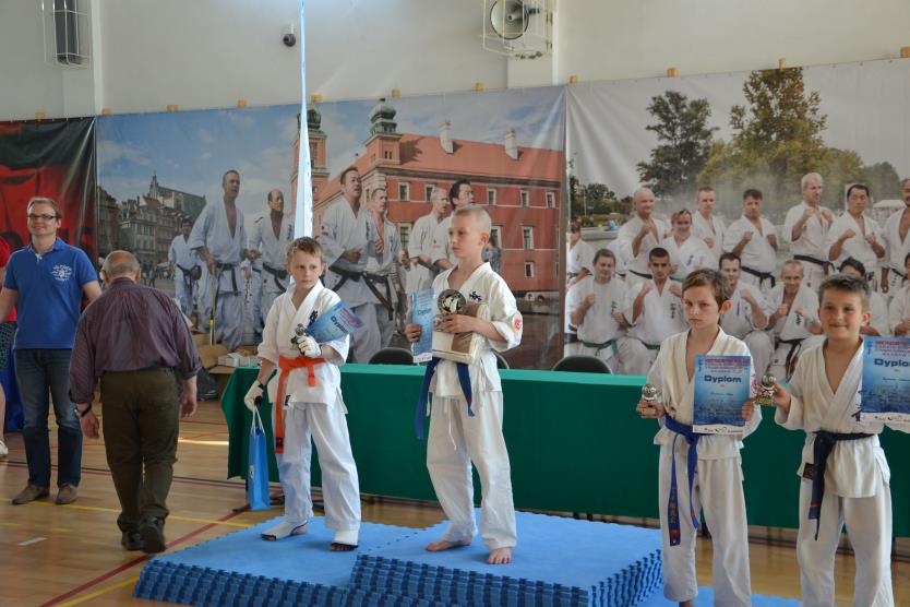 Otwarte Mistrzostwa Bielan Karate Kyokushin (udział wzięło 314 zawodników z 10 klubów) Warszawa, 24 maja 2014 r.