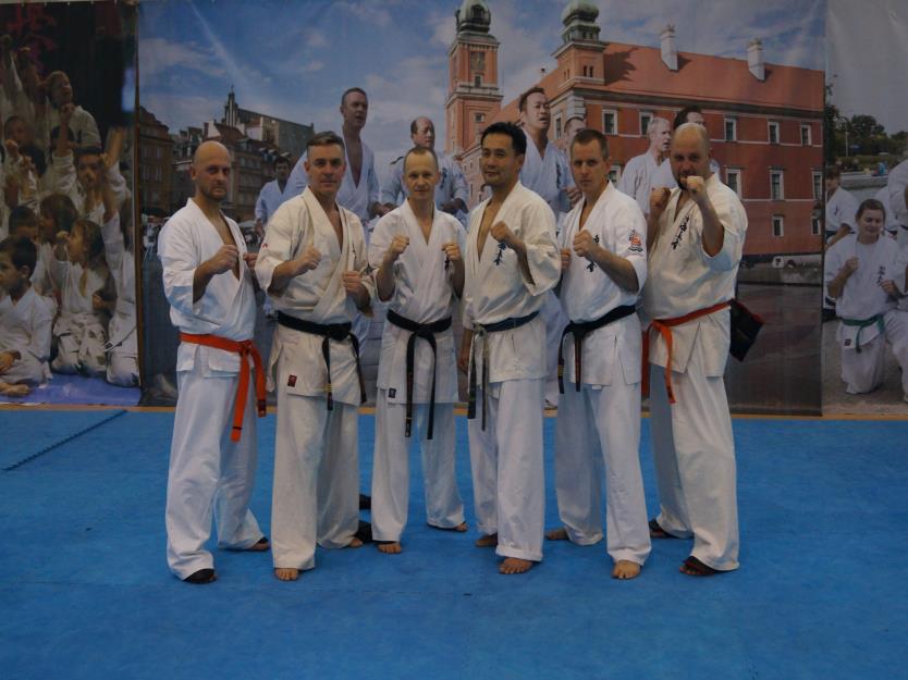 Seminarium w BKKK z MŚ Kunihiro Suzuki KKM reprezentowali: sempai Wojciech