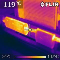 Rys. 11. Rozkład temperatur 2 punktu pomiarowego dla 3000 Rys. 12. Rozkład temperatur 3 punktu pomiarowego dla 3000 Rys. 4. Lokalizacja punktów pomiarowych na silniku ECOTEC [26] 4.