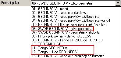 Imprt biektów PRG z CODGiK Str. 16/37 Inne frmaty Jest t niezbędne minimum d zbudwania i aktualizacji zasbu PRG dla wjewództwa.