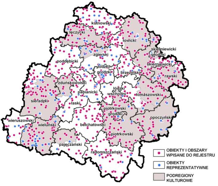 4. REWITALIZACJA I USŁUGI DLA SPOŁECZEŃSTWA Rysunek 14. Prognoza demograficzna w powiatach w 2020 r. (Źródło: GUS) Rysunek 15.