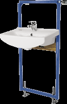 washbasin STELAŻ POD BIDET Metal rack for