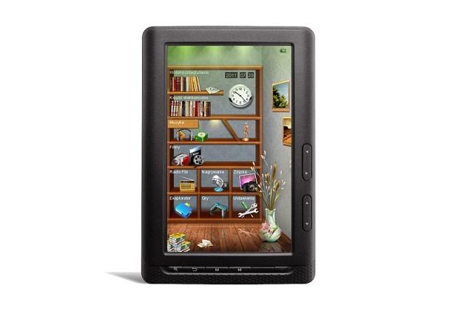 VEDIA ereader K7M jest czytnikiem książek elektronicznych z obsługą funkcji multimedialnych, takich jak muzyka, zdjęcia oraz filmy.