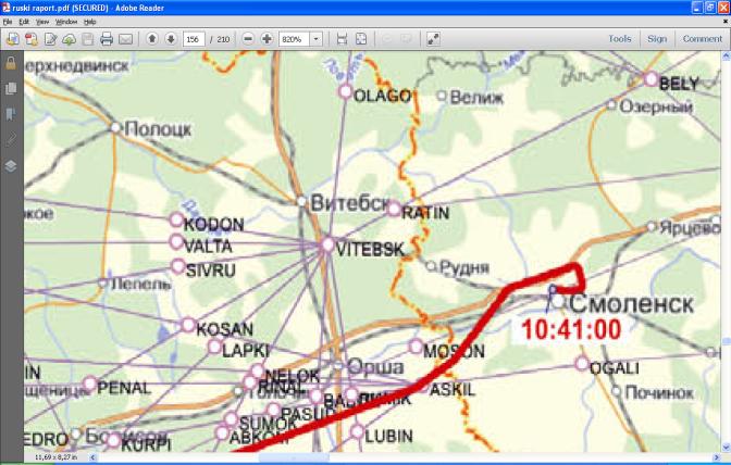 Amielin 70, ale na pewno zasięg nieograniczający się tylko do 20 km (a więc w praktyce obejmujący okolice kręgu nadlotniskowego). Jak jednak warto dodać, z Wosztylem też (tj.