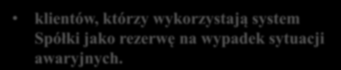 uruchamiając własne ujęcia, klientów, którzy zakupu ze systemu Spółki używają do mieszania wody dla poprawy