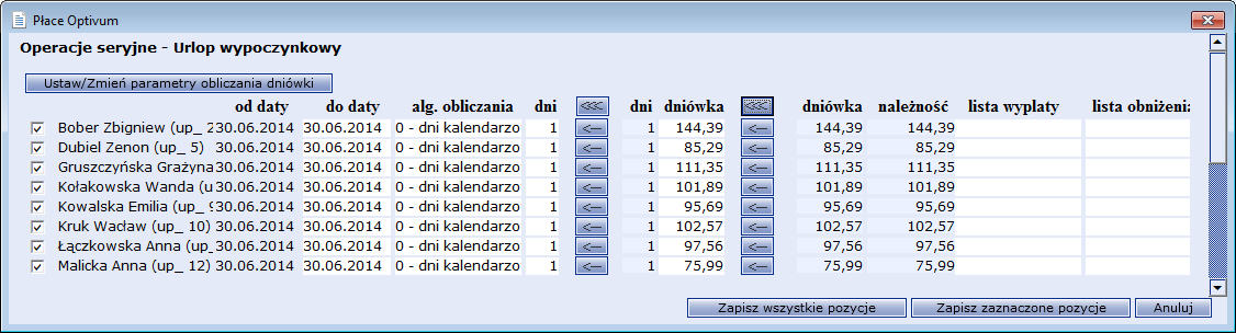 Płace Optivum. Jak ustalić wynagrodzenie nauczyciela za urlop wypoczynkowy? 4/7 7. Zamknij okno z podglądem zestawienia składników. 8.