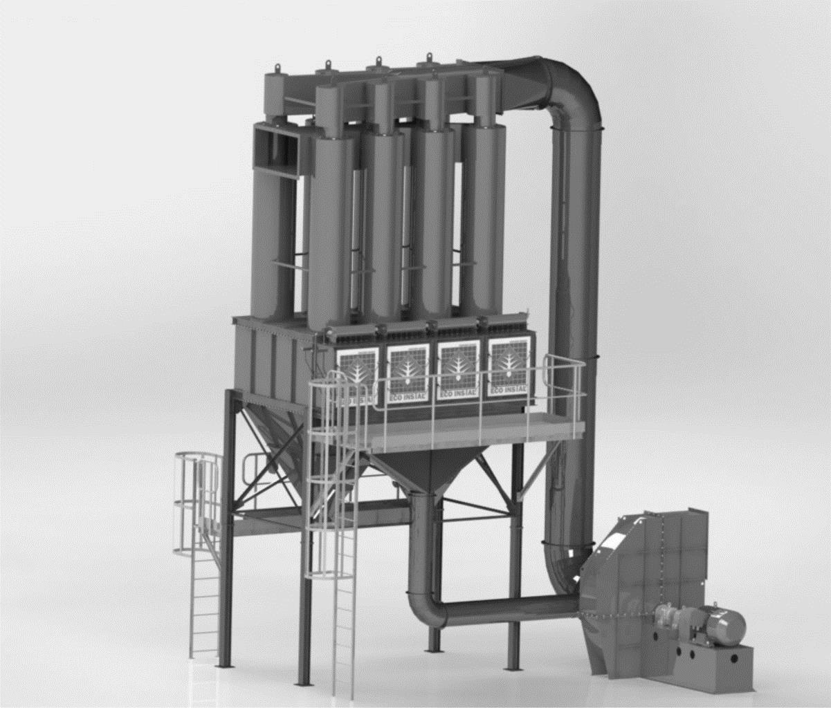 HYBRYDOWY SYSTEM ODPYLANIA HSO ECO-CFI /V1 Modułowy System Niskie koszty eksploatacji Minimalne opory Prosta, zawarta