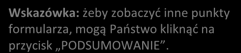 9) & 10) Proszę wybrać odpowiednią opcję i dodać dane kontaktowe Wskazówka: