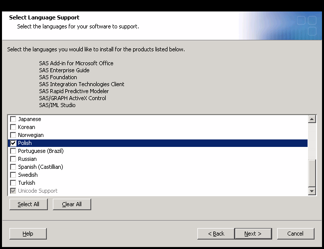 5 Wskazujemy plik licencyjny SAS Installation Data File (SID file).