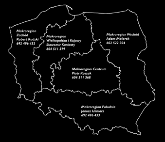 Arkusz 500 Kwiecień 2015 Szerszych informacji na temat systemu dachowego EuroFala udzielą Tobie Regionalni Kierownicy Sprzedaży Cembrit - solidny partner Niemal 90 lat doświadczeń sprawia, iż Cembrit