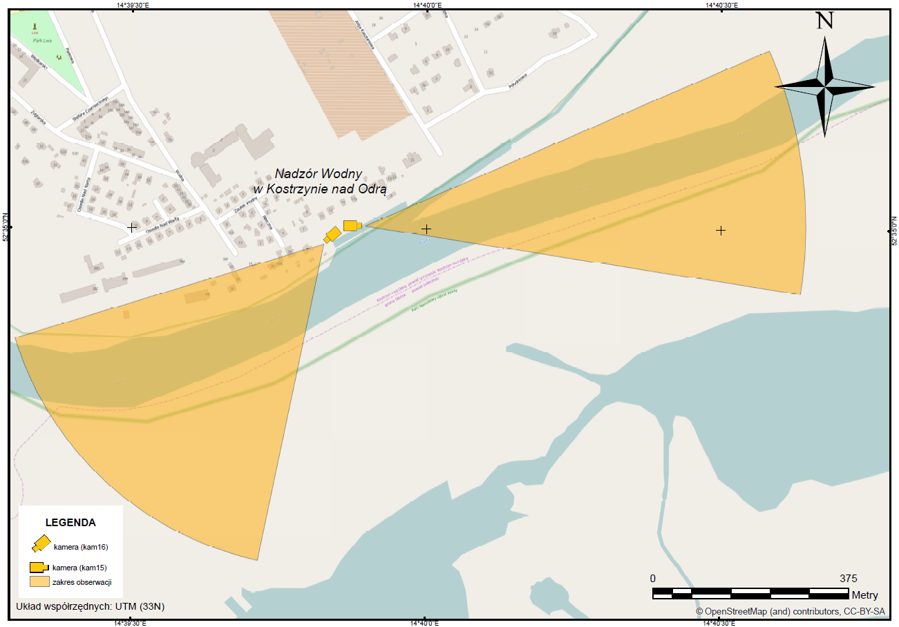 2.4.8.2 Lokalizacja Nadzór Wodny na Warcie w Kostrzynie nad Odrą 2.