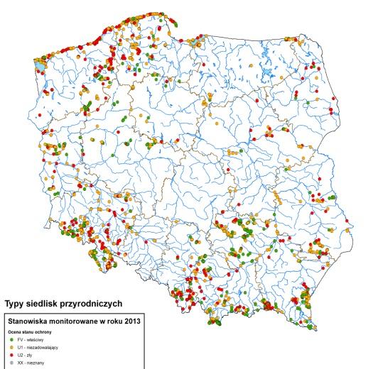 specyfiki poszczególnych typów siedlisk przyrodniczych oraz gatunków.