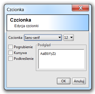 Rysunek 18. Kolory możliwe do zastosowania w edytowanej broszurze 3.