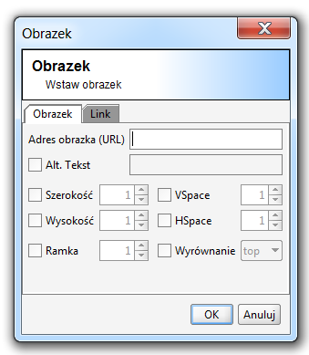 Rysunek 31. Tworzenie linków do strony 3.4.