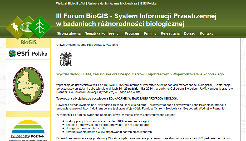 Współpraca naukowo dydaktyczna Wydziału Biologii UAM z ZPKWW