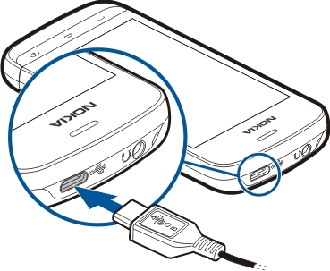 Łączność 101 Wybieranie trybu USB po każdym podłączeniu kompatybilnego kabla do transmisji danych Wybierz Pytaj podczas łącz. > Tak. Jeżeli opcja Pytaj podczas łącz.