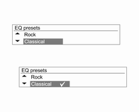 System audio-nawigacyjny 99 Regulacja głośności Ograniczenie głośności przy wysokiej temperaturze Jeżeli temperatura wewnątrz radioodtwarzacza wzrośnie do bardzo wysokiego poziomu, system