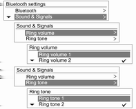 148 System audio-nawigacyjny Nacisnąć przycisk MENU, aby połączyć się z numerem wybranym z historii połączeń.