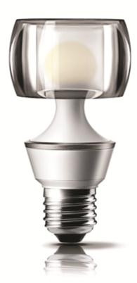 convex concave MASTER LEDbulb D Designer Nowość Moc 7W zamienia 40W żarówkę Regulacja strumienia św.