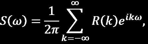 Metoda periodogramu Periodogram ciągu