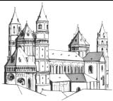 W średniowieczu nie był zbudowany kościół przedstawiony na ilustracji nr 3 Na podstawie mapy podaj współczesne nazwy trzech państw, na terenie