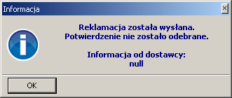 Po tej operacji STATUS zostanie zmieniony na Opcje wyświetlania zgłoszeń oraz manualna zmiana statusu Na liście zgłoszeń użytkownik ma możliwość zmiany