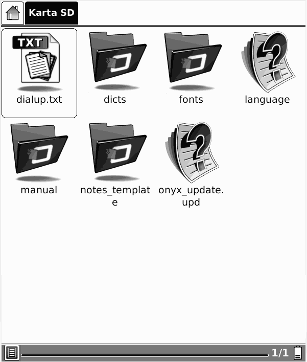 8.3 Ikony Wyświetla pliki pod postacią ikonek. Dla formatów graficznych (np.