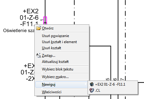 8.2. Ramki z wielokrotnymi powiązaniami (6.2.2) 27 XLS Import During the XLS import the content of attributes for which the user does not have modify permission is not written.