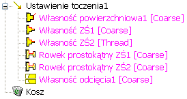 Nie jest to kolejność obróbki jaką chcemy uzyskać. 2.