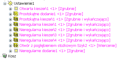 4. Zmień typ własności na Dodanie. 5. Upewnij się, że w polu Wybór krawędzi wybrana jest opcja Utwórz pętlę. 6. Powiększ część źródłową i kliknij na dolną krawędź części. 7. Kliknij Dalej. 8.