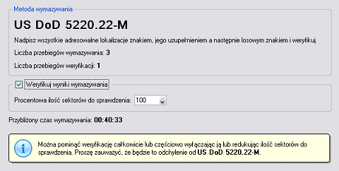 125 3. Wybierz dysk twardy, na którym znajdują się dane, które mają zostać usunięte.. 4.