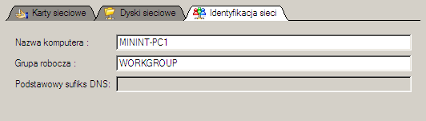 128 2. W otwartym oknie dialogowym podaj adres IP, maskę sieciową, bramę domyślną itp. dla danego urządzenia sieciowego. 3. Kliknij kartę Sterowniki sieciowe, aby mapować udział sieciowy. 4.