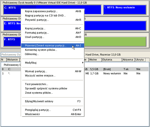 97 2. Z menu rozruchowego wybierz Tryb normalny w celu użycia środowiska przywracania Linux (preferowane) lub Tryb bezpieczny w celu użycia środowiska przywracania PTS DOS (w przypadku problemów z