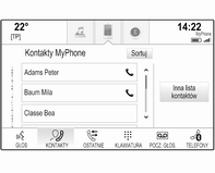 94 Telefon pośrednictwem łącza Bluetooth jest podłączony telefon komórkowy. Szczegółowy opis 3 90.