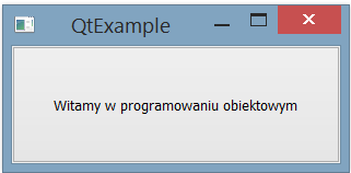 Prosty program Qt wymaga zainstalowania i skonfigurowania środowiska, tutaj nie będziemy się tym zajmować.