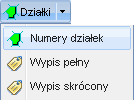 - służy do ręcznego przesuwania obrazu mapy - funkcja powiększania należy kliknąć na ikonę, obraz mapy zostanie powiększony, - funkcja pomniejszania należy kliknąć na ikonę, obraz mapy zostanie