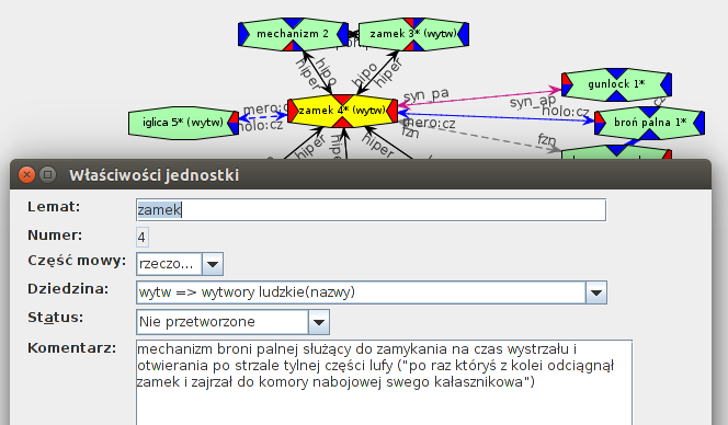 Ujednoznacznianie sensów słów Idea