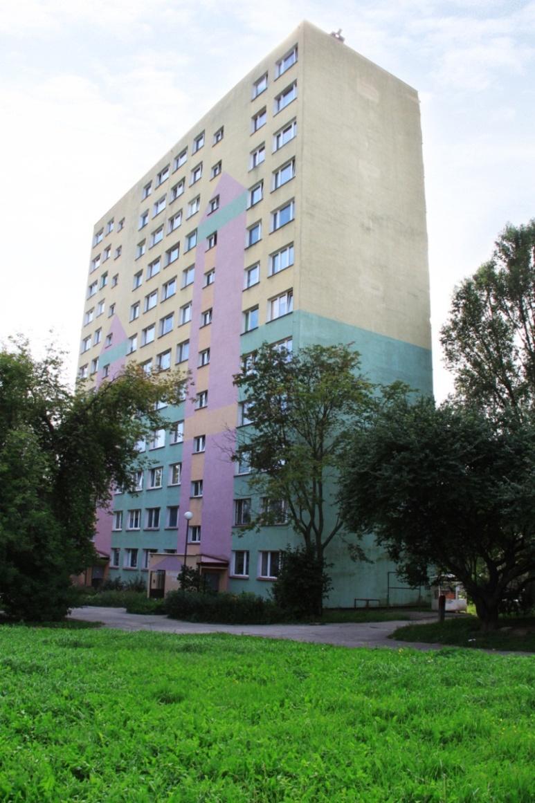 Przykład Lublin budynek prefabrykowany wielkopłytowy