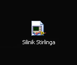(Rys. 6). Rys. 6. Ikona programu Silnik Stirlinga na pulpicie komputera Uzupełniamy metalowy zbiorniczek palnika czystym alkoholem etylowym.