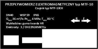 2.Kompletność i identyfikacja 2. Kompletność i identyfikacja 2.1. Kompletność Na komplet przepływomierza elektromagnetycznego składają się elementy ujęte w Tabeli 1: L.p. Nazwa elementu Ilość Uwagi 1 Czujnik MTF-10CX 1 szt.