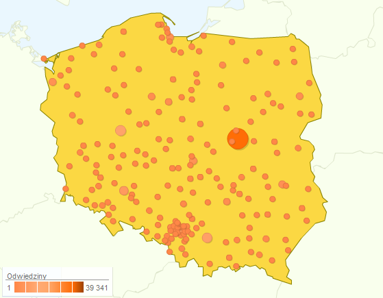 5 807 141 Odsłon 459 578 Unikalnych użytkowników Portal wypracował sobie po 3 latach pozycję lidera, zostawiając resztę branżowych serwisów w tyle.