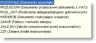 4 Sposób pracy z programem 4 Dokumenty źródłow e 118 strona 2 Dodanie nowego rejestru - w tym celu należy kliknąć przycisk "Dodaje dane" 3 Wprowadzenie parametrów nowego rejestru W tym celu należy