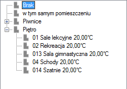 Opis obliczeń sezonowego zapotrzebowania na chłód na cele chłodzenia i wentylacji Okno bazy mostków cieplnych SYMBOL pole służące do podglądu symbolu mostka cieplnego z normy lub z katalogu mostków.