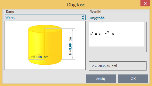 Opis obliczeń strat ciepła w pomieszczeniu Kalkulator Kalkulator - obliczenia