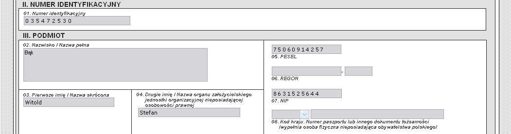 Ekran 23 usuwanie wniosku z błędnym celem złożenia Po usunięciu wniosku z błędnie określonym celem należy użyd przycisku <Nowy wniosek> (Ekran 24) i ponownie utworzyd wniosek z właściwym celem jego